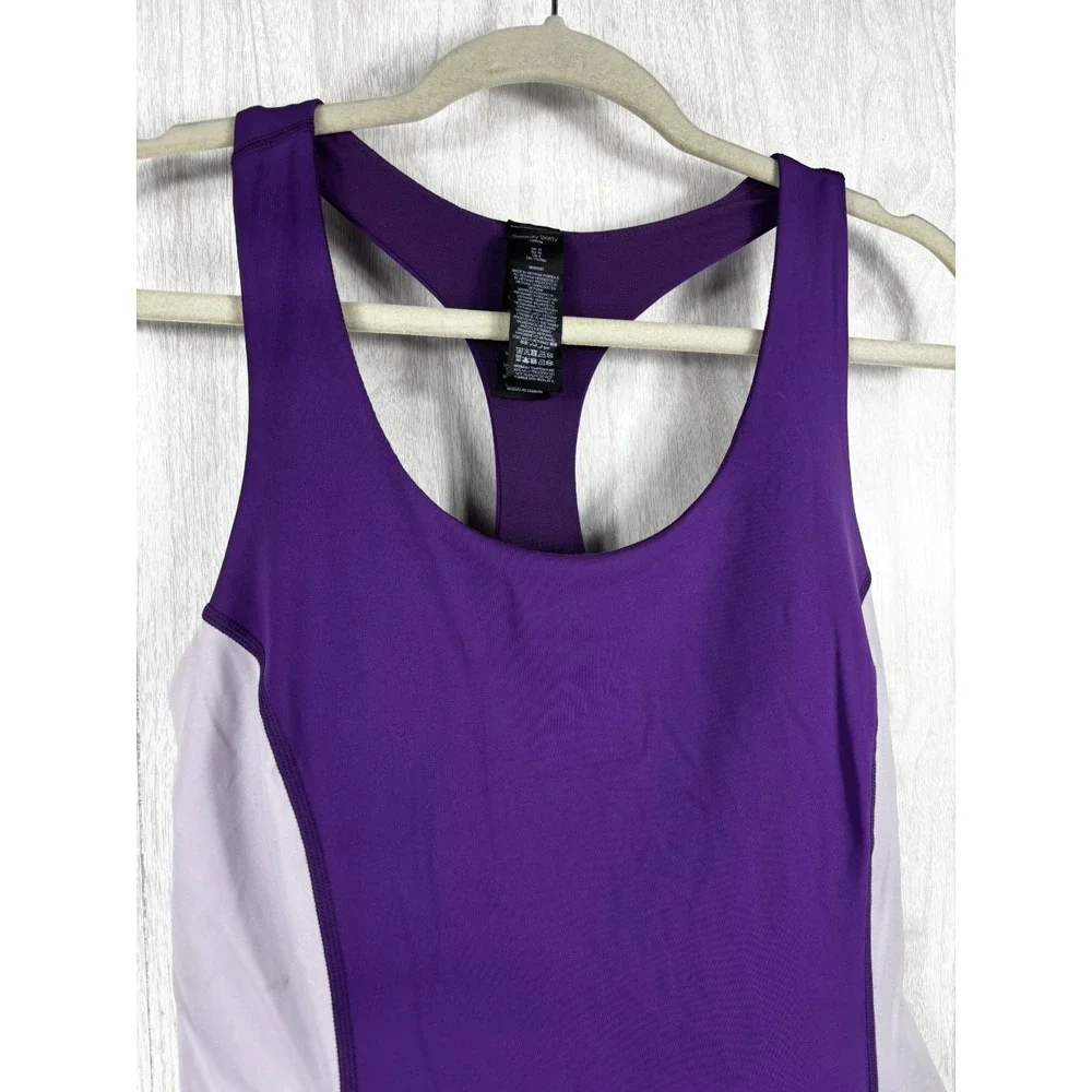 Sweaty Betty Workout Dress‎ Purple Racerback Tennis Athletic Active Women 8